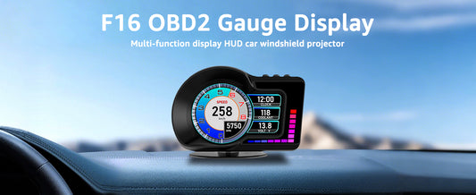 f16 multi car obd2 gauge video