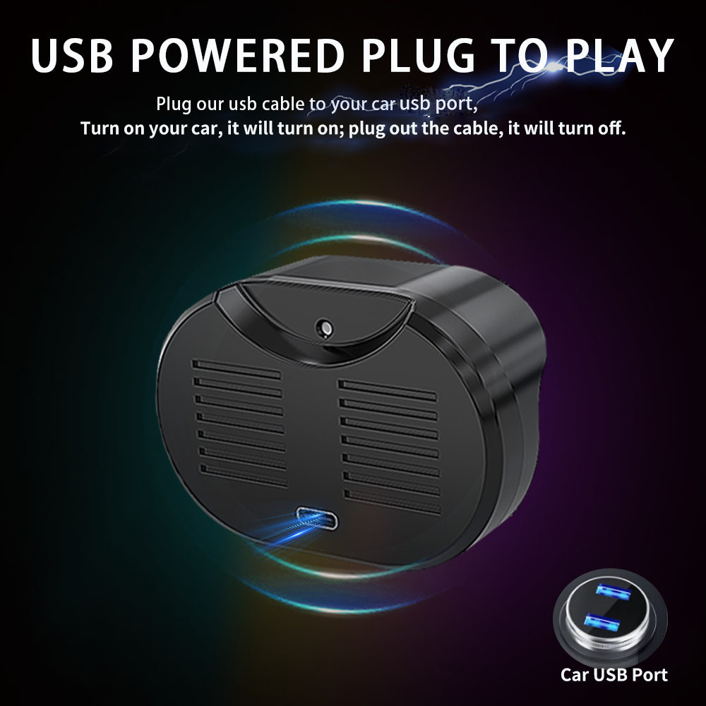 K2 GPS Digital Speedometer for Car, USB Cable Plug to Play - KUOWEIHUD