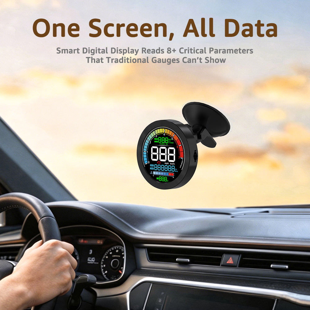 F3 OBD2 Gauge Display for Most Gasoline Car After 2008
