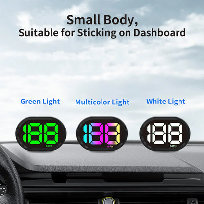 K2 GPS Digital Speedometer for Car, USB Cable Plug to Play - KUOWEIHUD