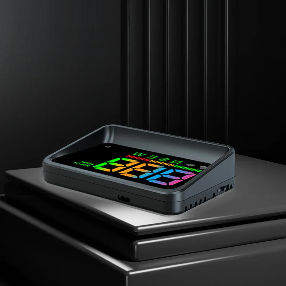 H4 Heads Up Display Car HUD GPS Speedometer with Speed Alarm - KUOWEIHUD