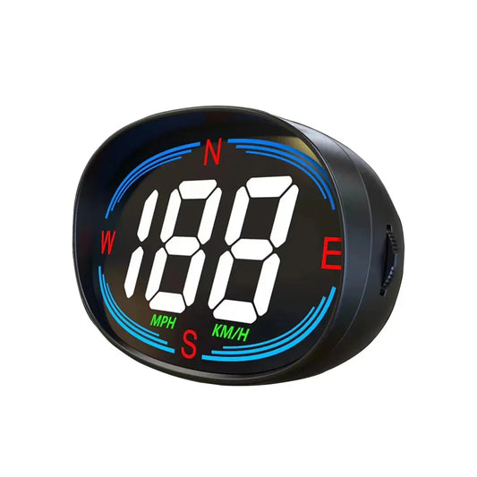 H2 Car GPS Digital Speedometer with Compass Over-speed Reminder - KUOWEIHUD