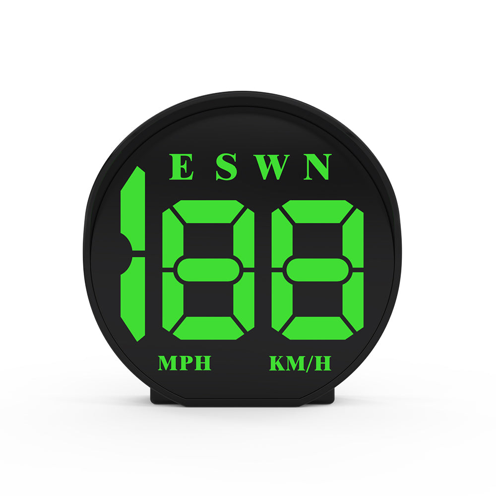 K5 GPS Digital Speedometer for Car with Compass