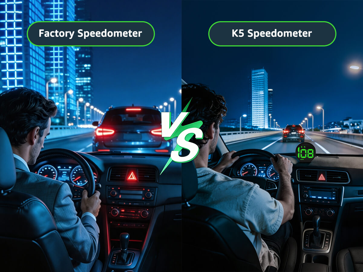 Factory Speedometer VS K5 GPS Digital Speedometer