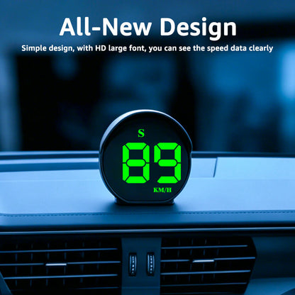 K5 GPS Digital Speedometer for Car with Compass