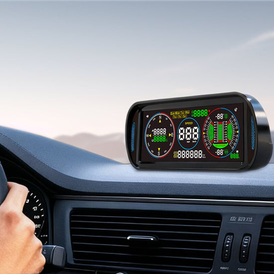 f6 multifunction car gauge install video